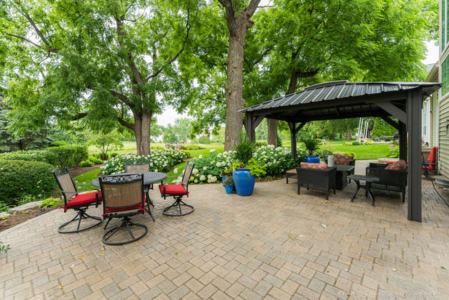 Backyard patio